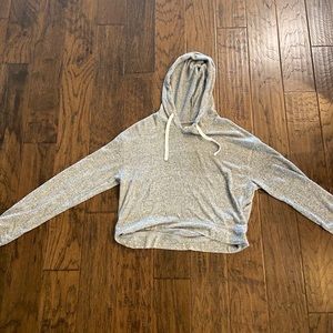 Hollister- cropped hoodie